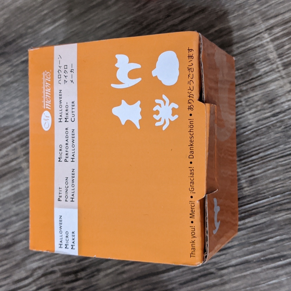 Vtg Creative Memories Paper Punch Micro Ghost Cat Spider Pumpkin Shapes New - Picture 3 of 5
